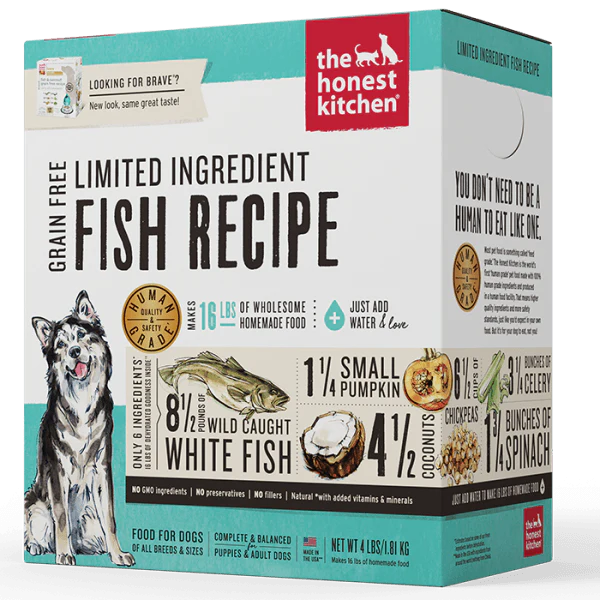 Honest Kitchen Hydrated Limited Ingredient Fish Recipe - 1.81 kg