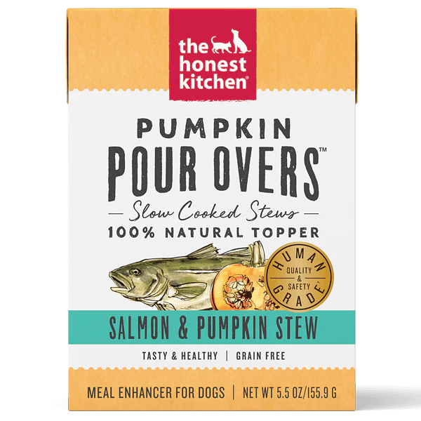 Honest Kitchen Pumpkin Pour Overs - Salmon & Pumpkin Stew