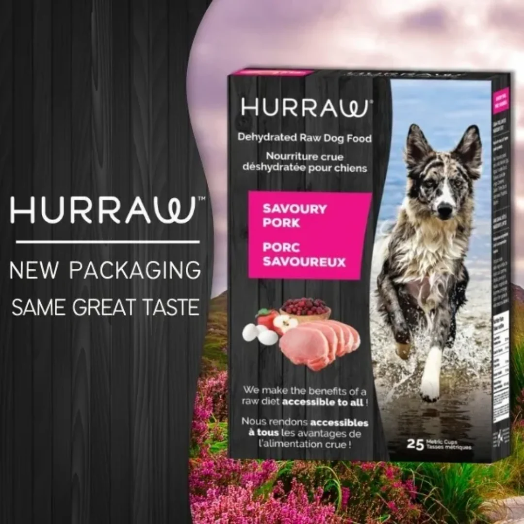 Hurraw Dehydrated Raw Dog Food - Savoury Pork - Image 3
