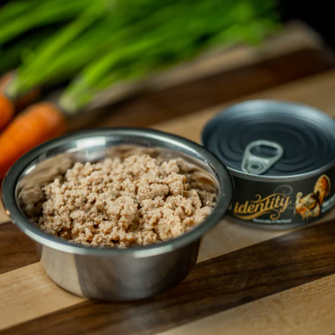 Identity 95% Free-Range Quail, Turkey Broth & Turkey Cat Food 156g - Image 2