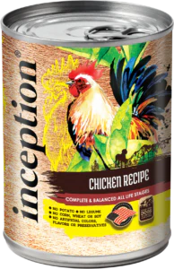 Inception Canned Dog Food - Chicken 10oz