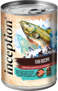 Inception Canned Dog Food - Fish 13oz