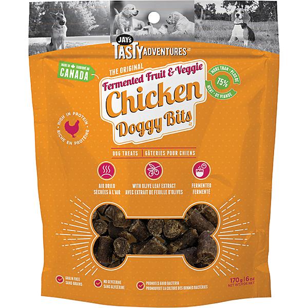 Jay's Fermented Fruit & Veggie Chicken Doggy Bits 170g