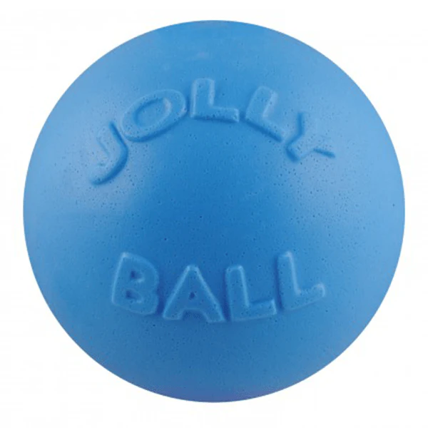 Jolly Pets Blue Bounce-N-Play Ball - Medium