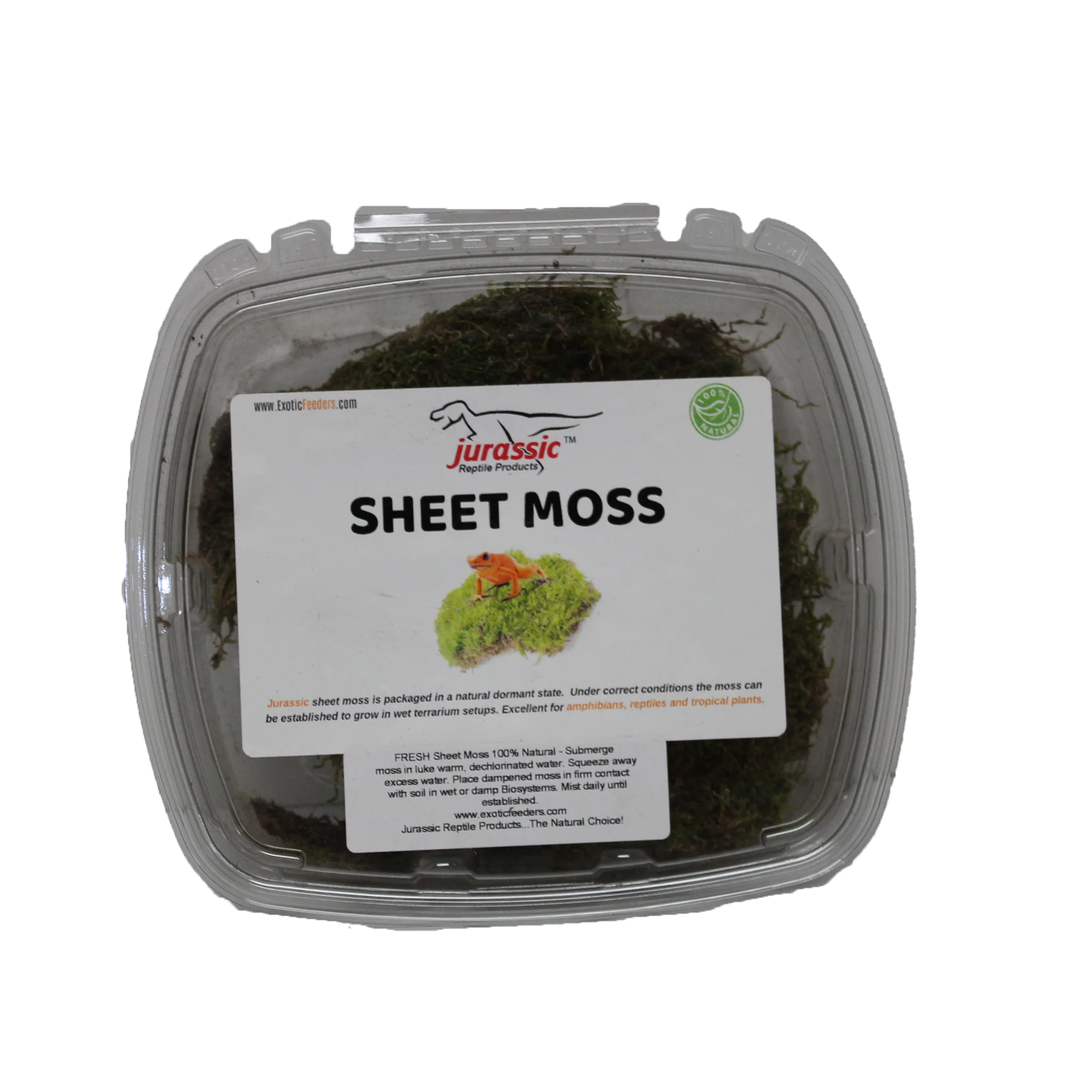 Jurassic Reptile Products - Sheet Moss Container