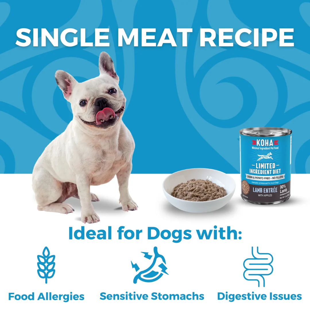 Koha Limited Ingredient Diet Lamb Entrée for Dogs 369g - Image 3