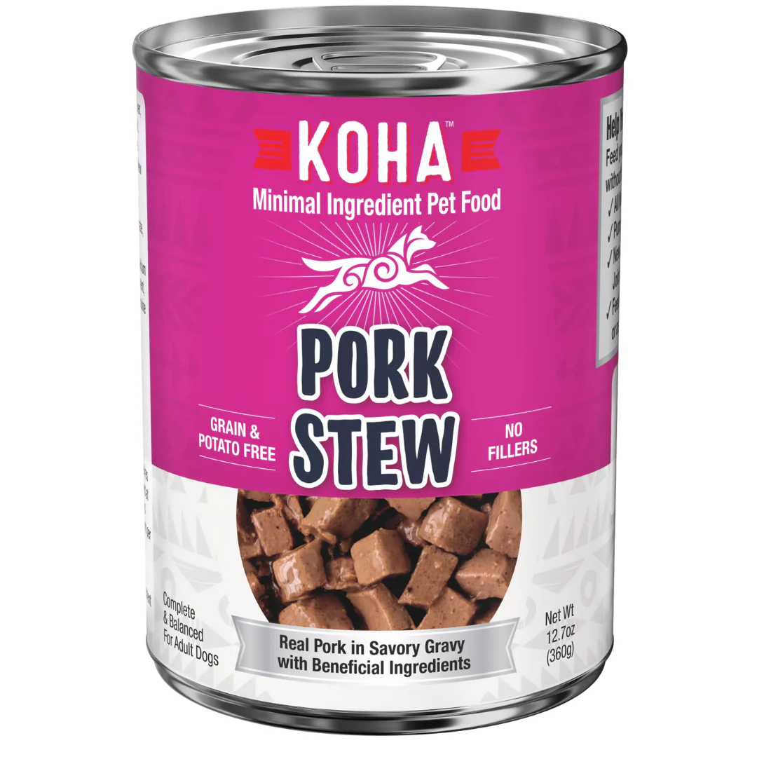 Koha Minimal Ingredient Pork Stew for Dogs 360g