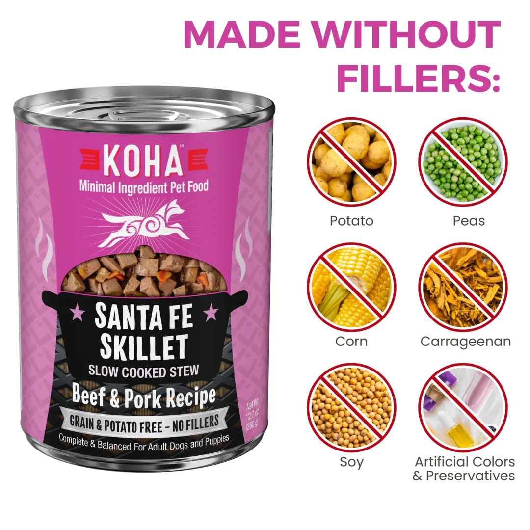 Koha Santa Fe Skillet Beef & Pork Recipe for Dogs 360g - Image 3