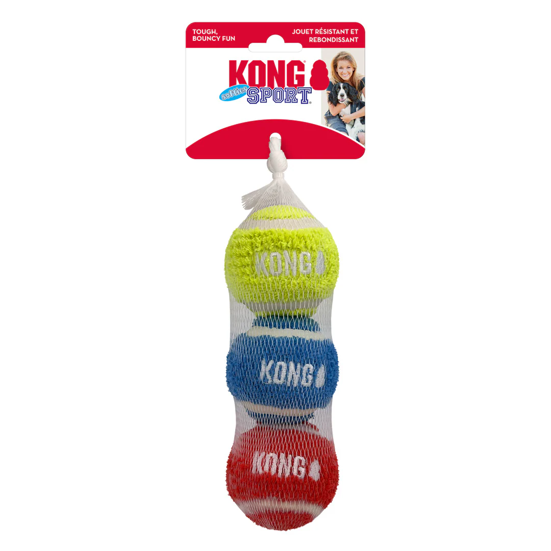 Kong Sport Softies Balls Dog Toy - Image 3