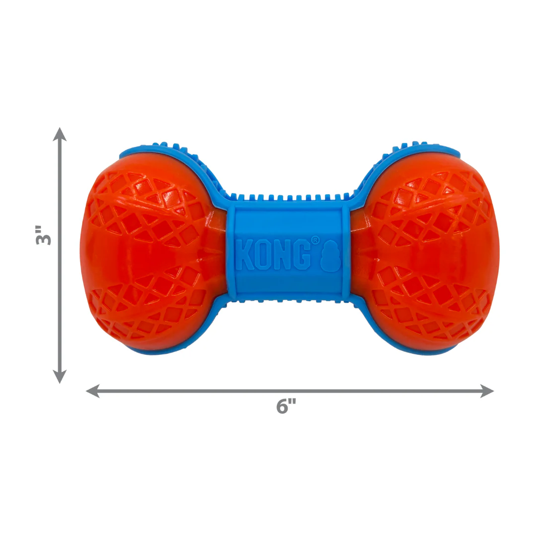 Kong ChiChewy Zippz Bone Medium Dog Toy - Image 2