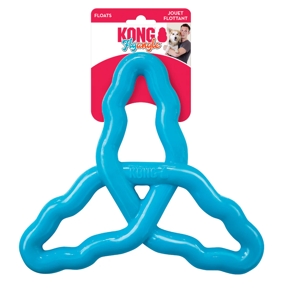 KONG Flyangle Fetch & Tug Toy