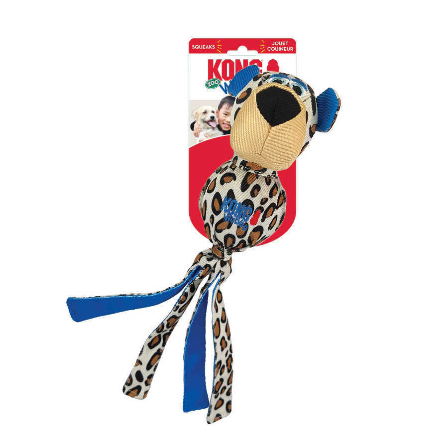 Kong Wubba Zoo Plush Dog Toys