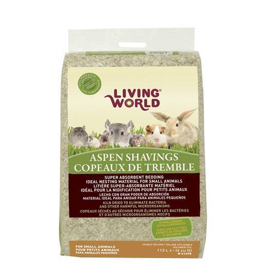 Living World Aspen Shavings - 113L
