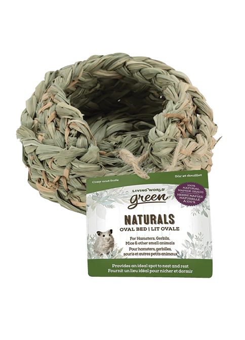 Living World Green Naturals - Oval Bed
