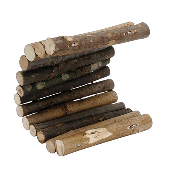 Living World Tree House Real Wood Logs Medium - Image 2