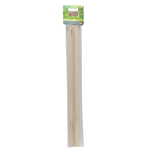 Living World Wooden Perch 2 Pack - Image 2