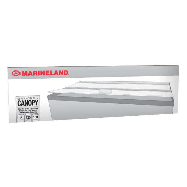Marineland Hinged Glass Canopy - 30"