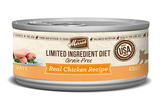 Merrick Limited Ingredient Diet Grain Free Cat Pate - Chicken 141g