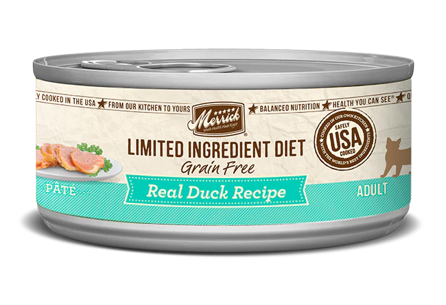 Merrick Limited Ingredient Diet Grain Free Cat Pate - Duck 141g