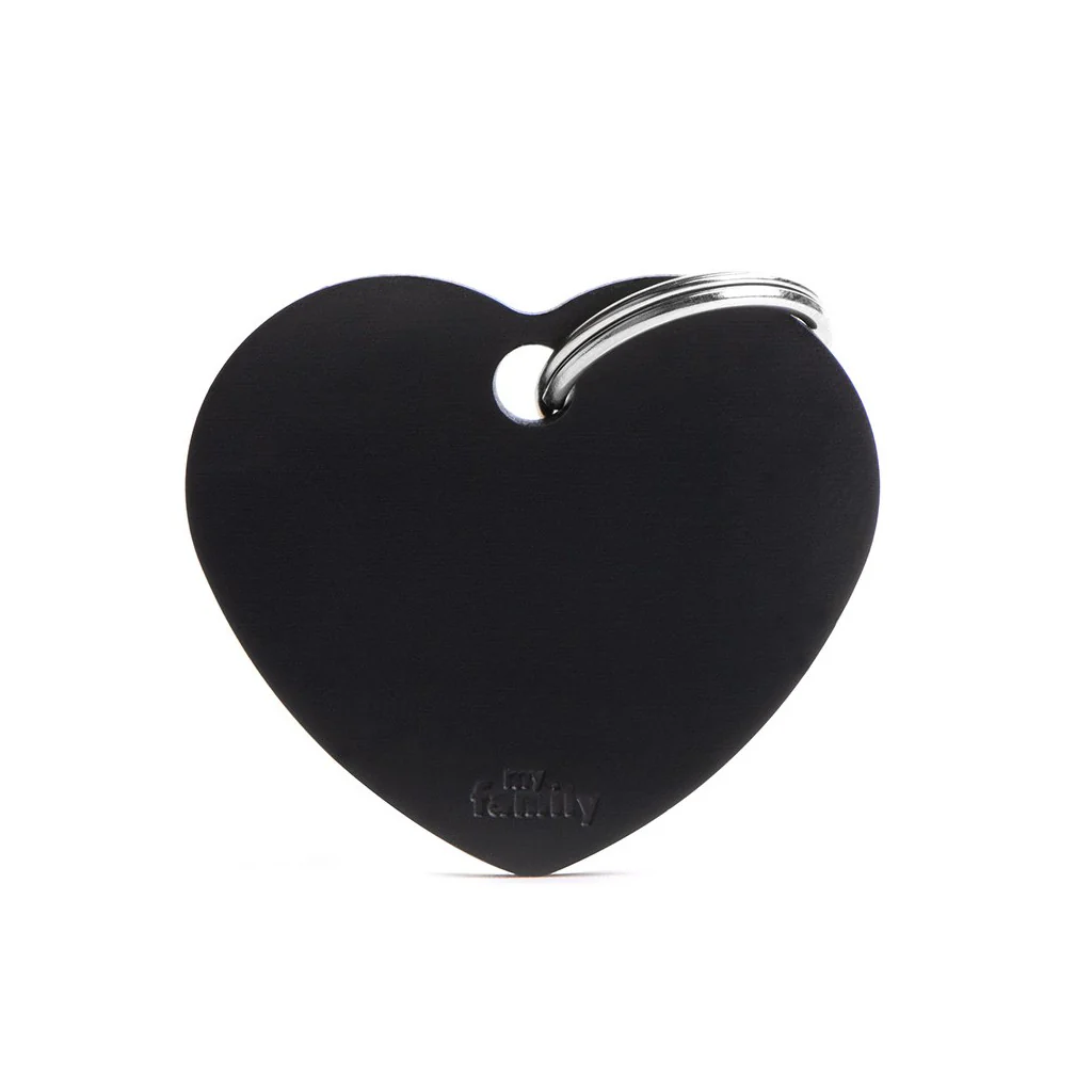 My Family Big Heart Aluminum Pet ID Tag - Image 7