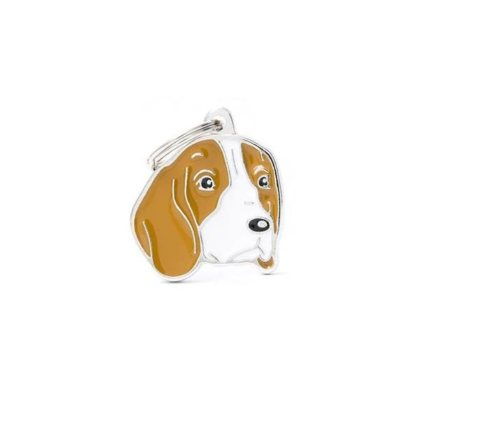 MyFamily Pet ID Tag - Beagle Dog Tag