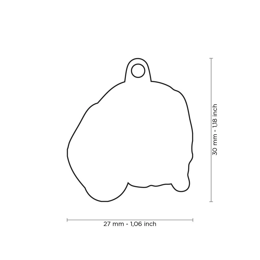 MyFamily Pet ID Tag - Beagle Dog Tag - Image 2