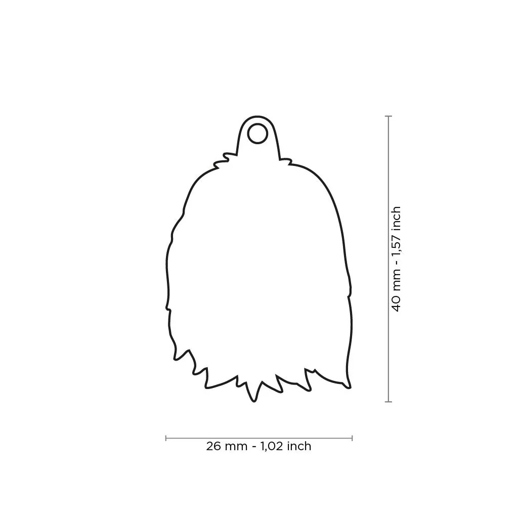 MyFamily Pet ID Tag - Bearded Collie Dog Tag - Image 2