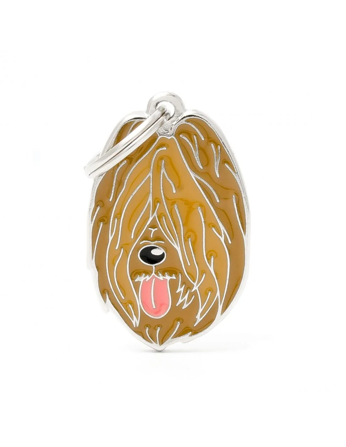 MyFamily Pet ID Tag - Briard Dog Tag