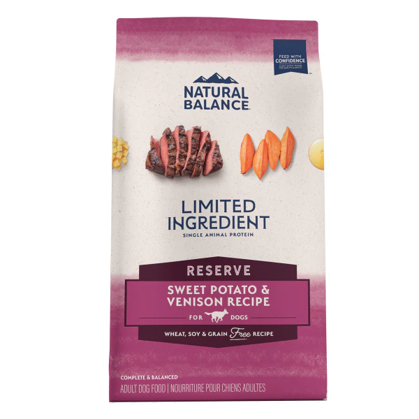 Natural Balance LID Venison & Sweet Potato Dog Food