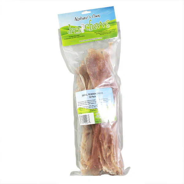 Nature's Own Dental Tendon Chews 12 Pack