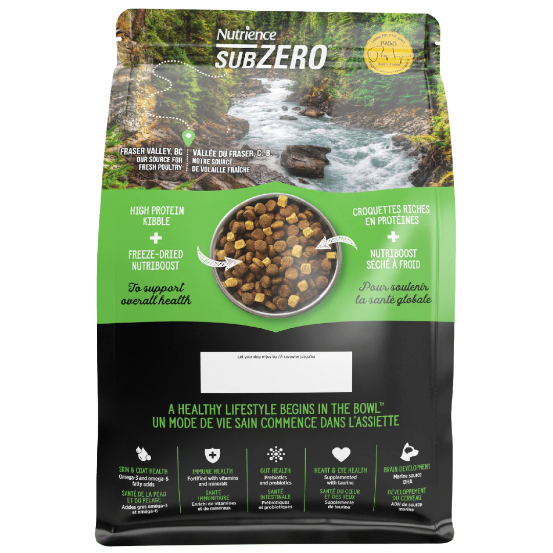 Nutrience SubZero Fraser Valley High Protein Puppy Food 10kg - Image 2