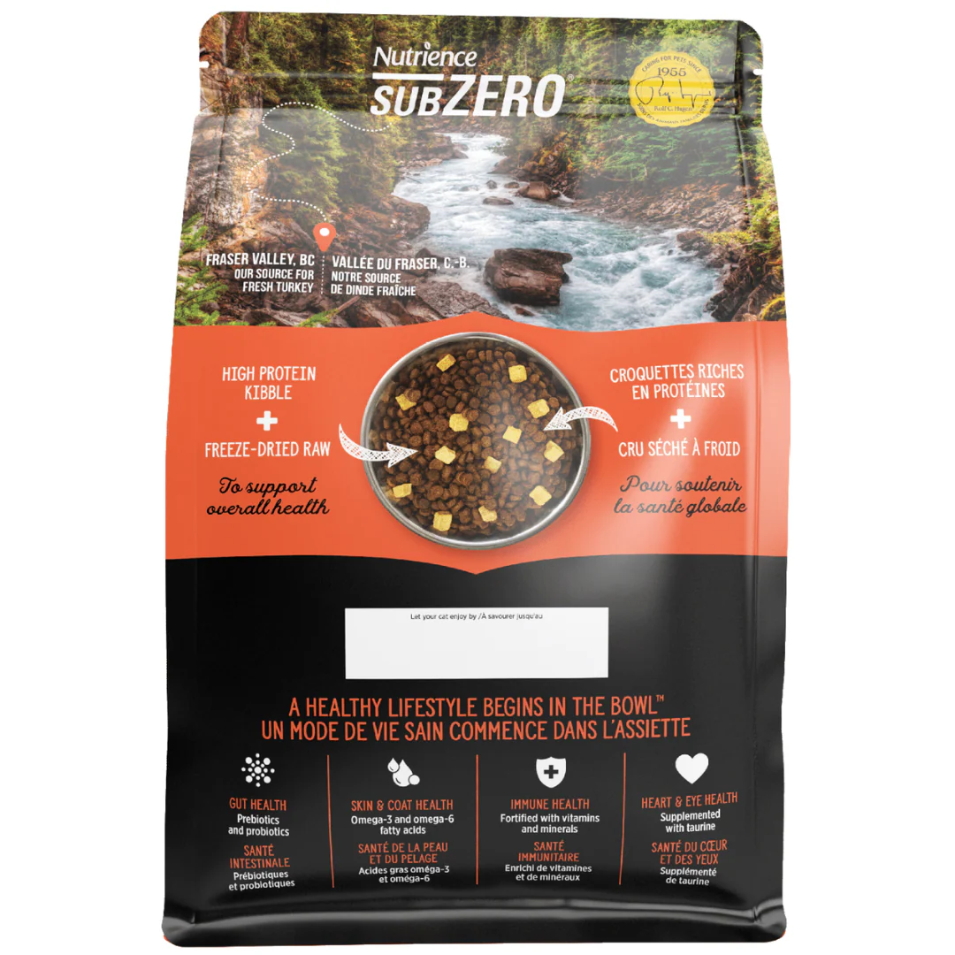 Nutrience SubZero Turkey & Pumpkin Limited Ingredient Cat Food - Image 2