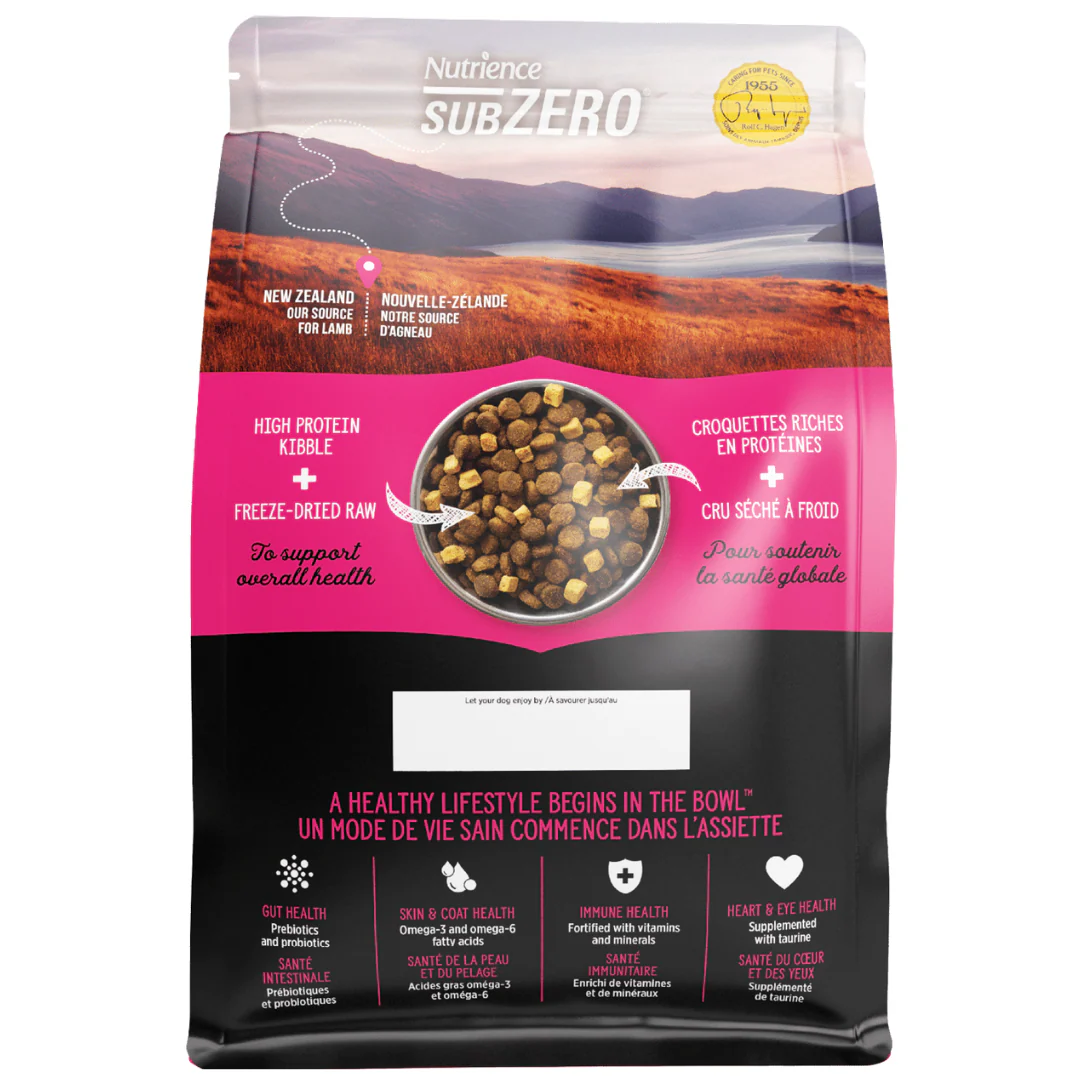Nutrience SubZero Lamb & Pumpkin Limited Ingredient Dog Food - Image 2