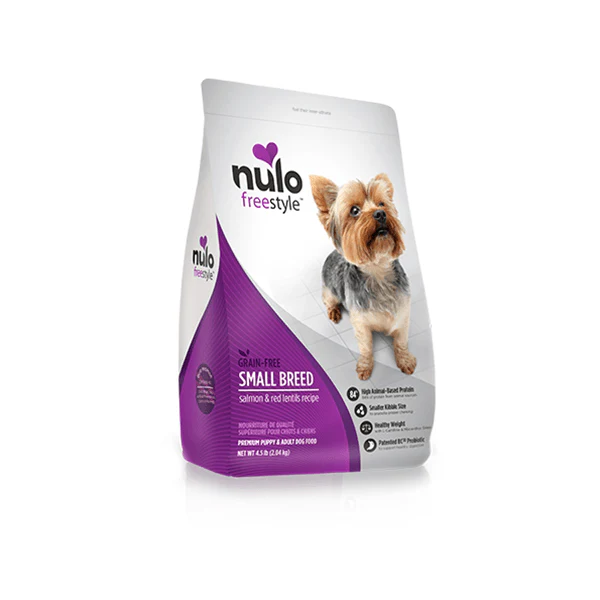 Nulo Freestyle Grain Free Small Breed High Meat Salmon & Red Lentils Dog Food