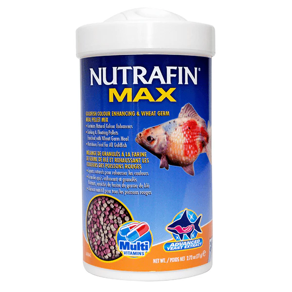 Nutrafin Max Goldfish Colour Enhancing & Wheat Germ Meal Pellet Mix