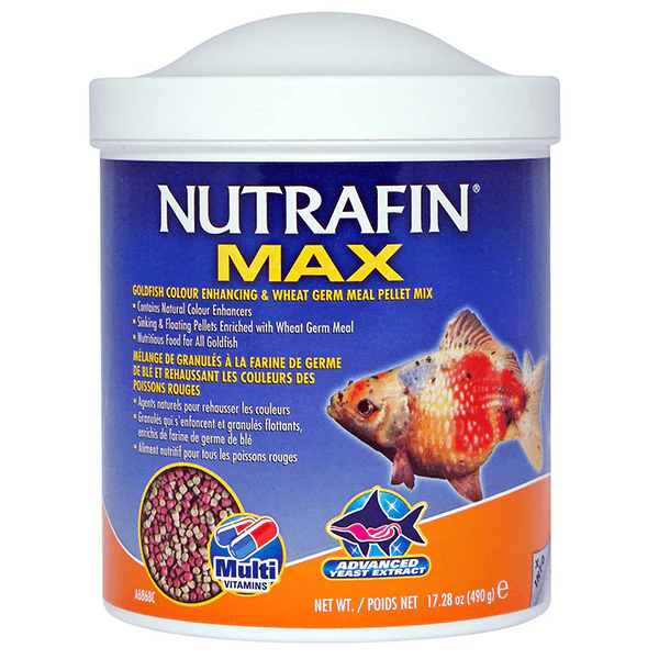 Nutrafin Max Goldfish Colour Enhancing & Wheat Germ Meal Pellet Mix - Image 2