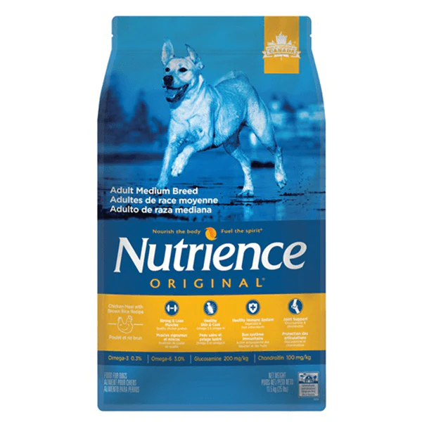 Nutrience Original Adult Medium Breed Chicken with Brown Rice - 11.5 kg