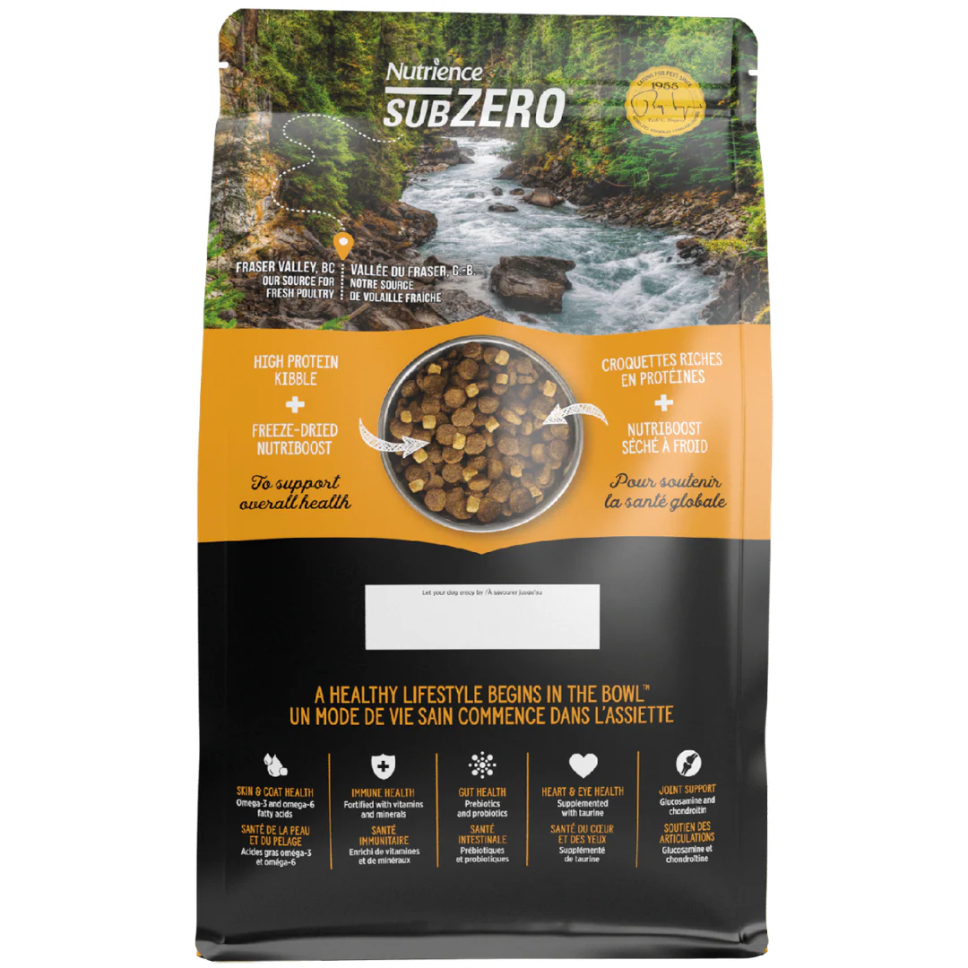 Nutrience SubZero Fraser Valley Large Breed Dog Food 10kg - Image 2