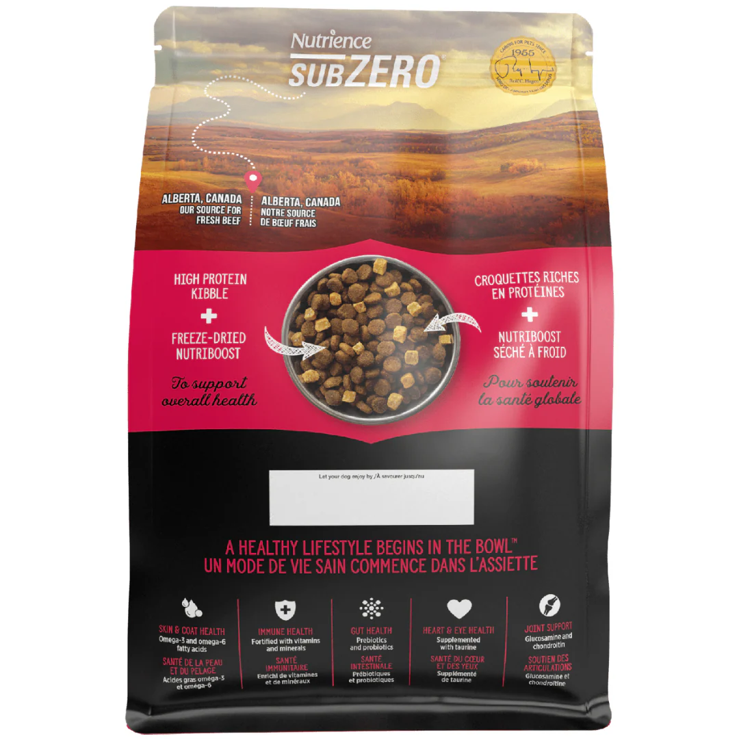 Nutrience SubZero Prairie Red High Protein Dog Food - Image 2