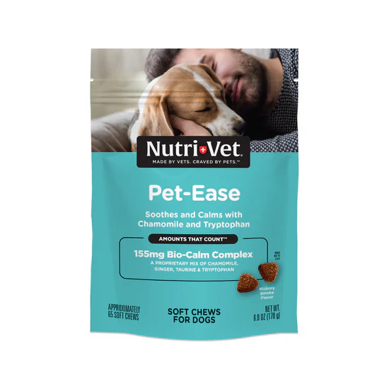 Nutri-Vet Pet-Ease Calming Soft Chews for Dogs 170g