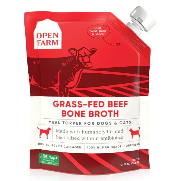 Open Farm Bone Broth - Beef 12oz