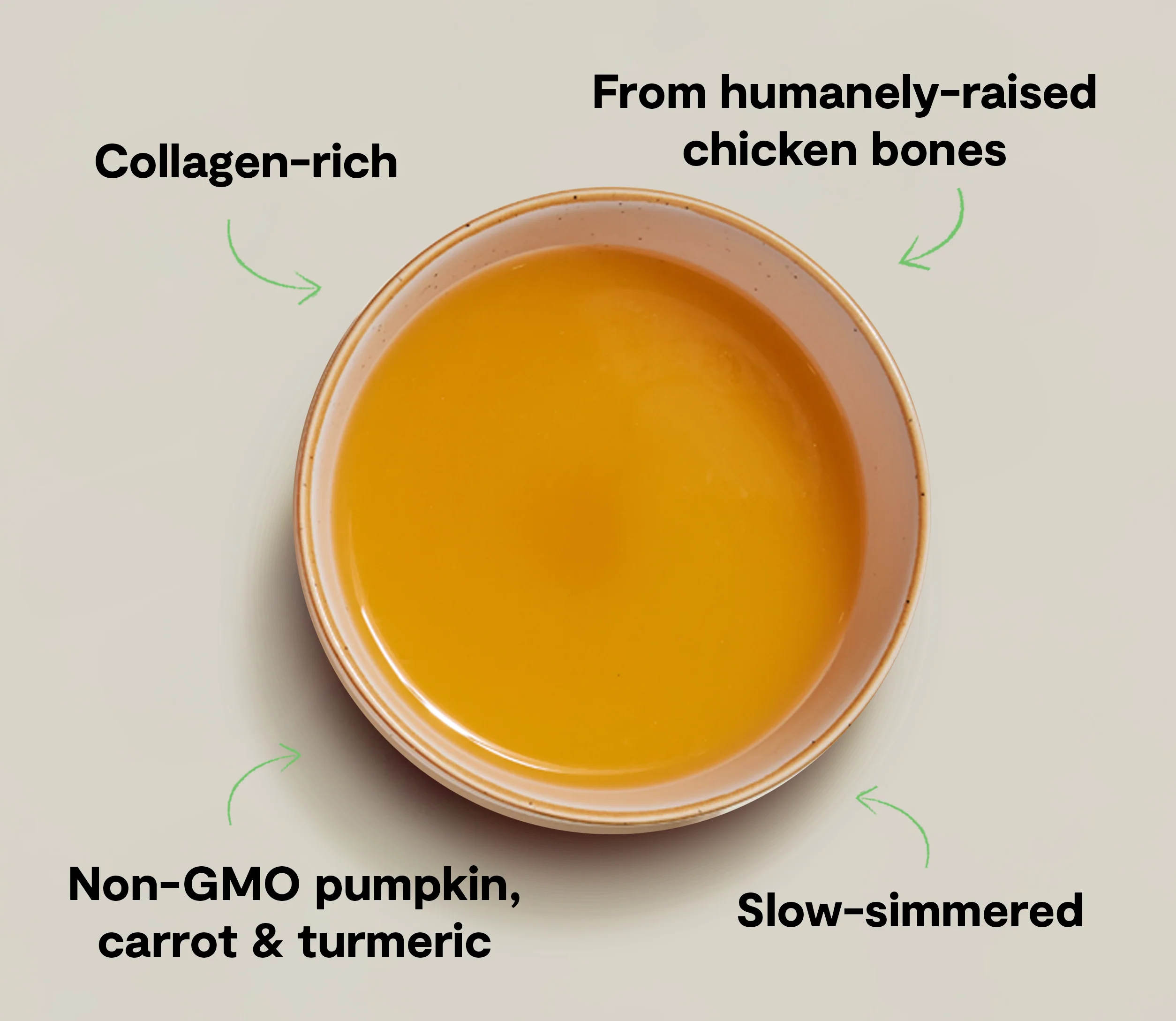 Open Farm Harvest Chicken Bone Broth 1L - Image 3