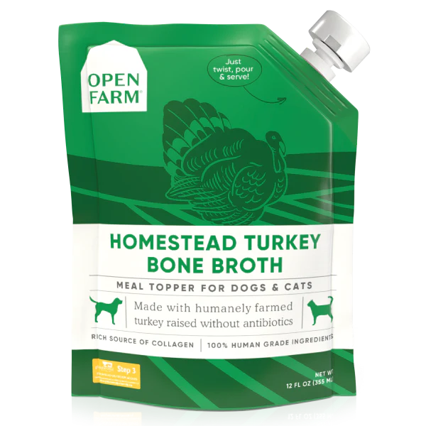 Open Farm Bone Broth - Turkey 12oz