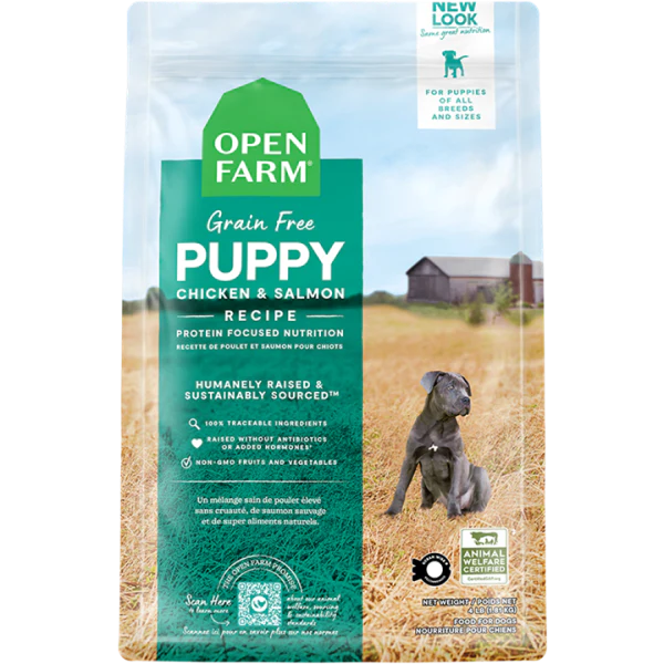 Open Farm Grain Free Puppy Chicken & Salmon