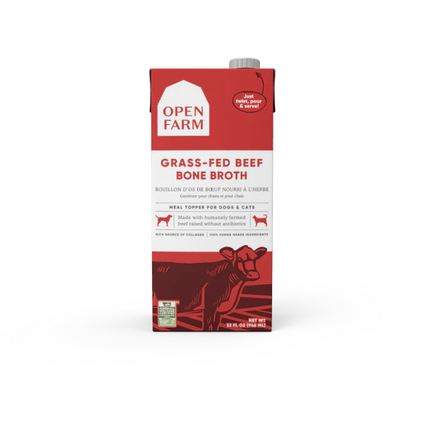 Open Farm Grass-Fed Beef Bone Broth 32oz