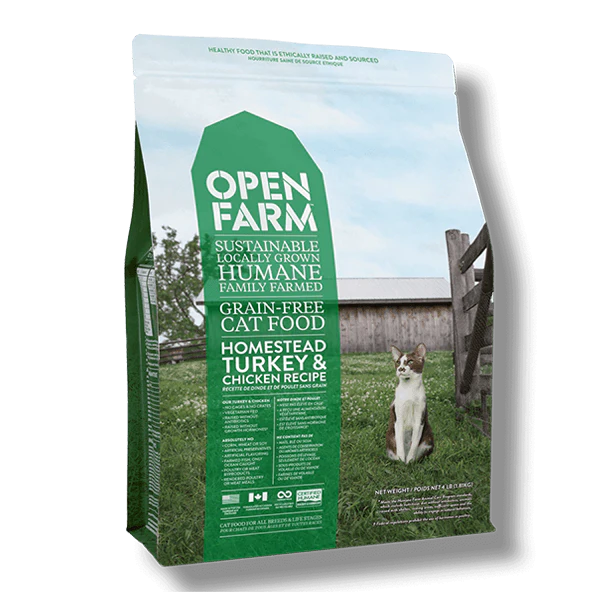 Open Farm Homestead Turkey & Chicken Recipe Cat Food