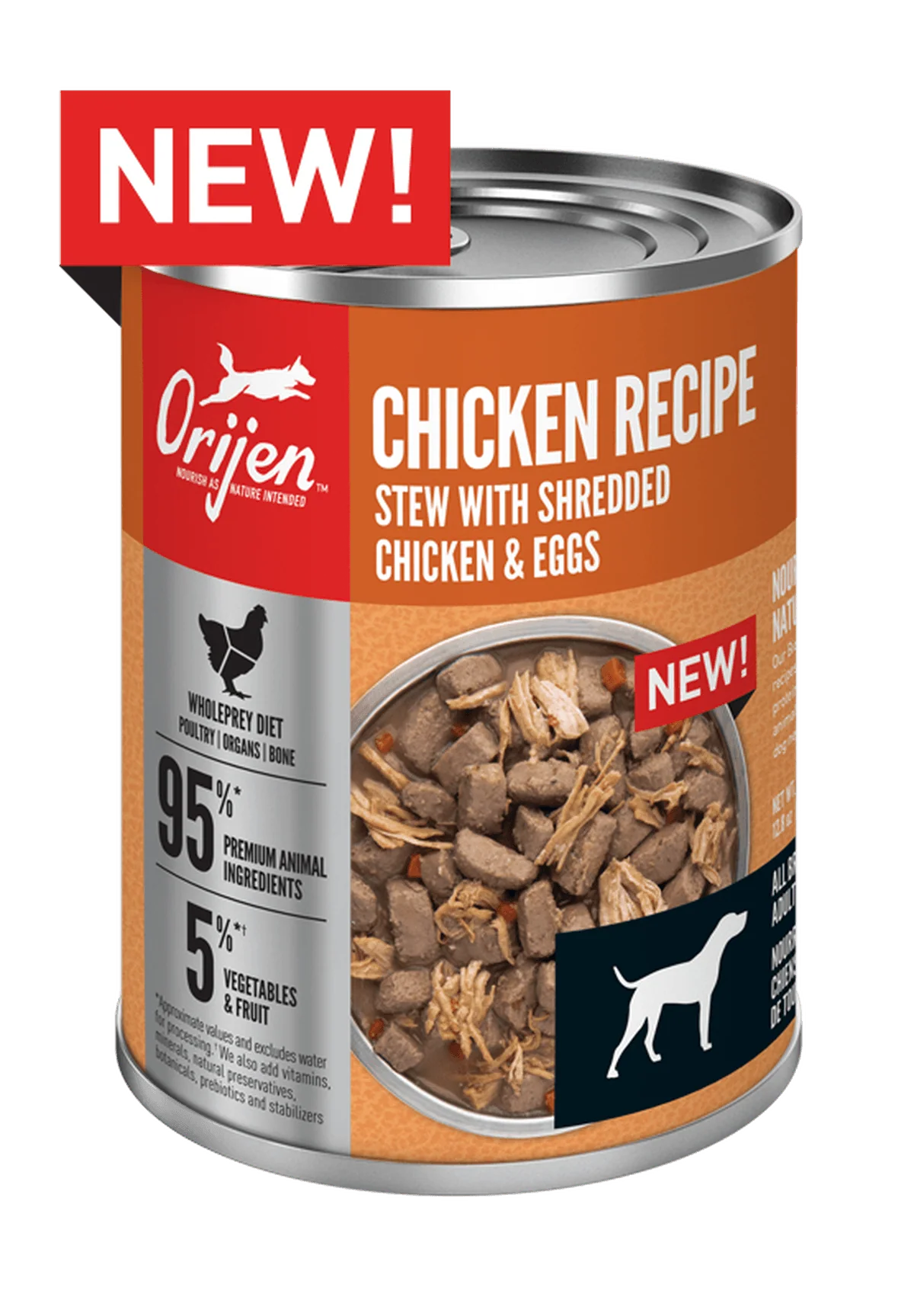 Orijen Chicken & Eggs Recipe Stew 12.8oz