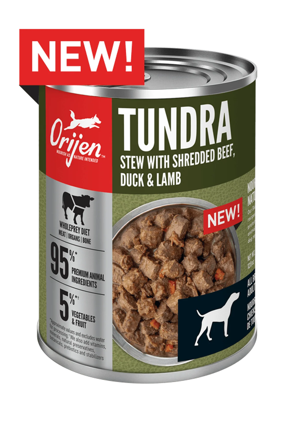 Orijen Tundra Beef, Duck & Lamb Stew 12.8oz