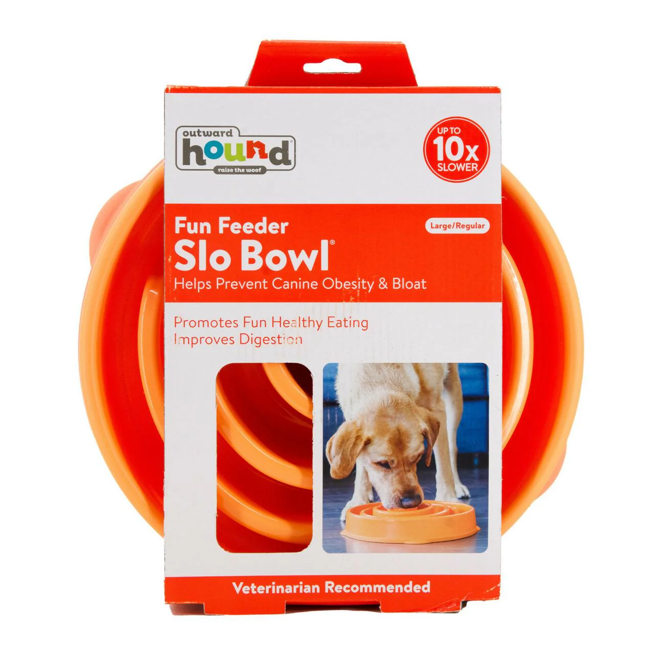 Outward Hound Fun Feeder Slo Bowl - Large/Regular - Image 6