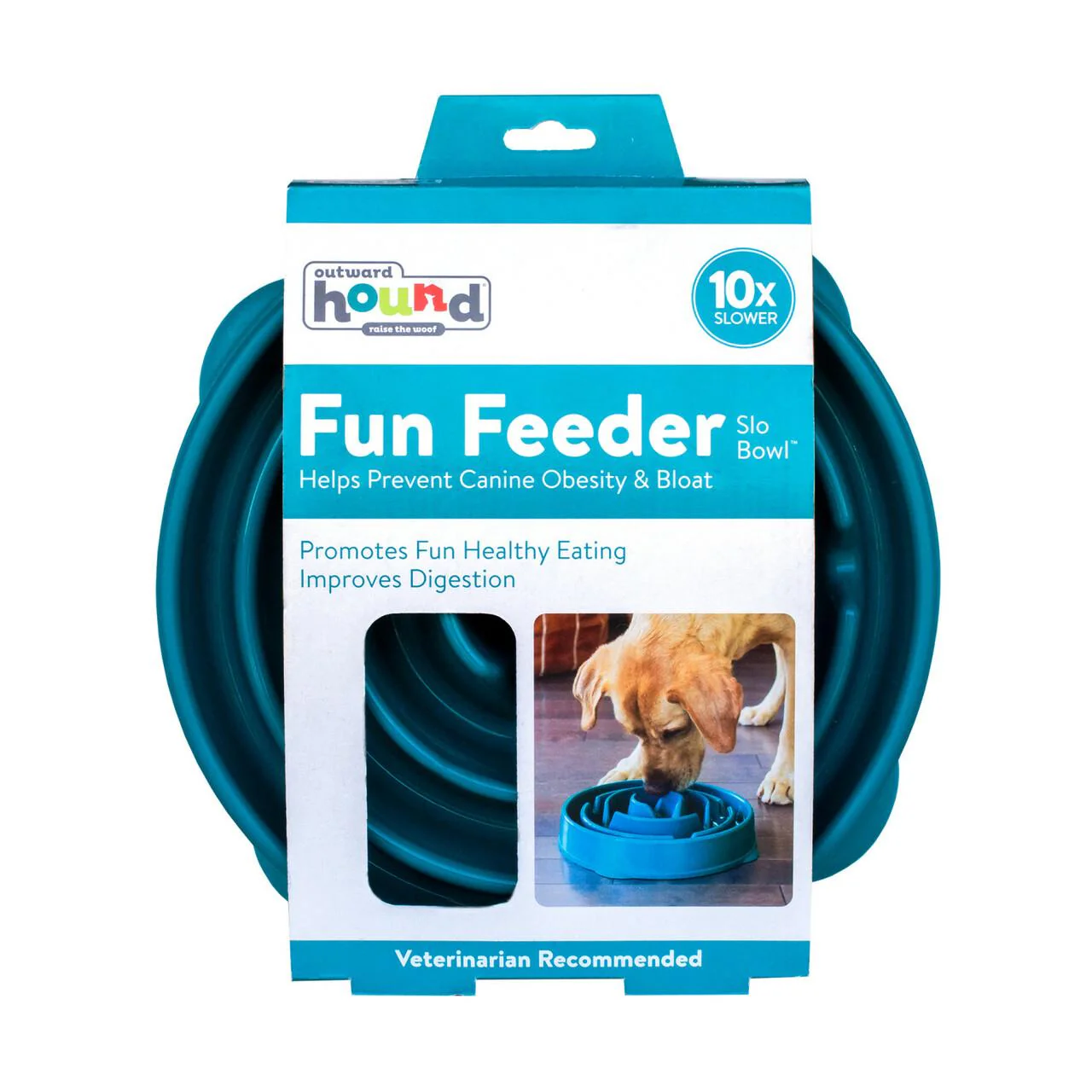Outward Hound Fun Feeder Slo Bowl - Med/Mini - Image 4